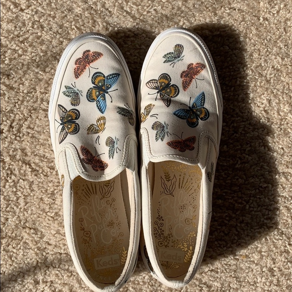 Keds X Riffle Paper Co Butterfly Shoes